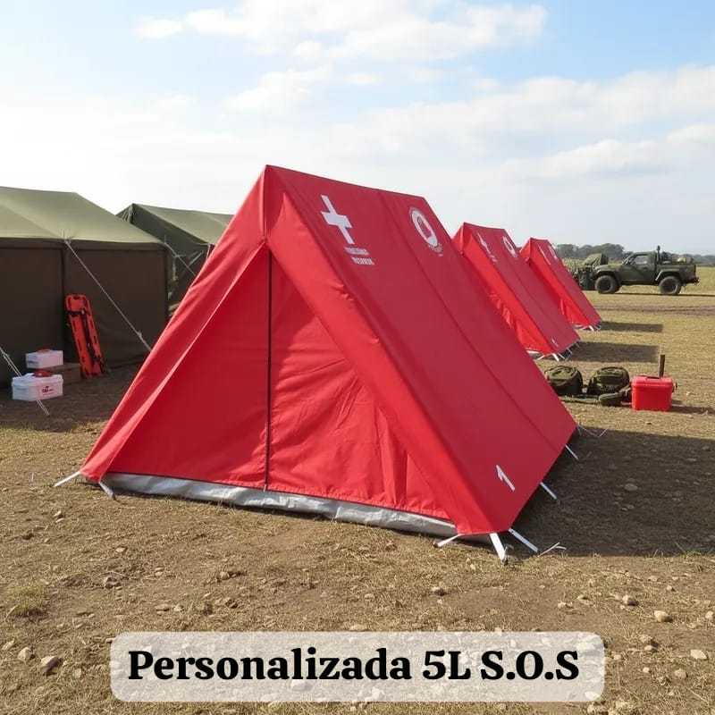 Barraca Camping Canadense 5L Primeiros Socorros Gripa Tents