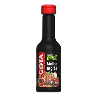 Molho Inglês Gota Maratá 150ml Condimento Culinário Pronto Para Carnes e Receitas