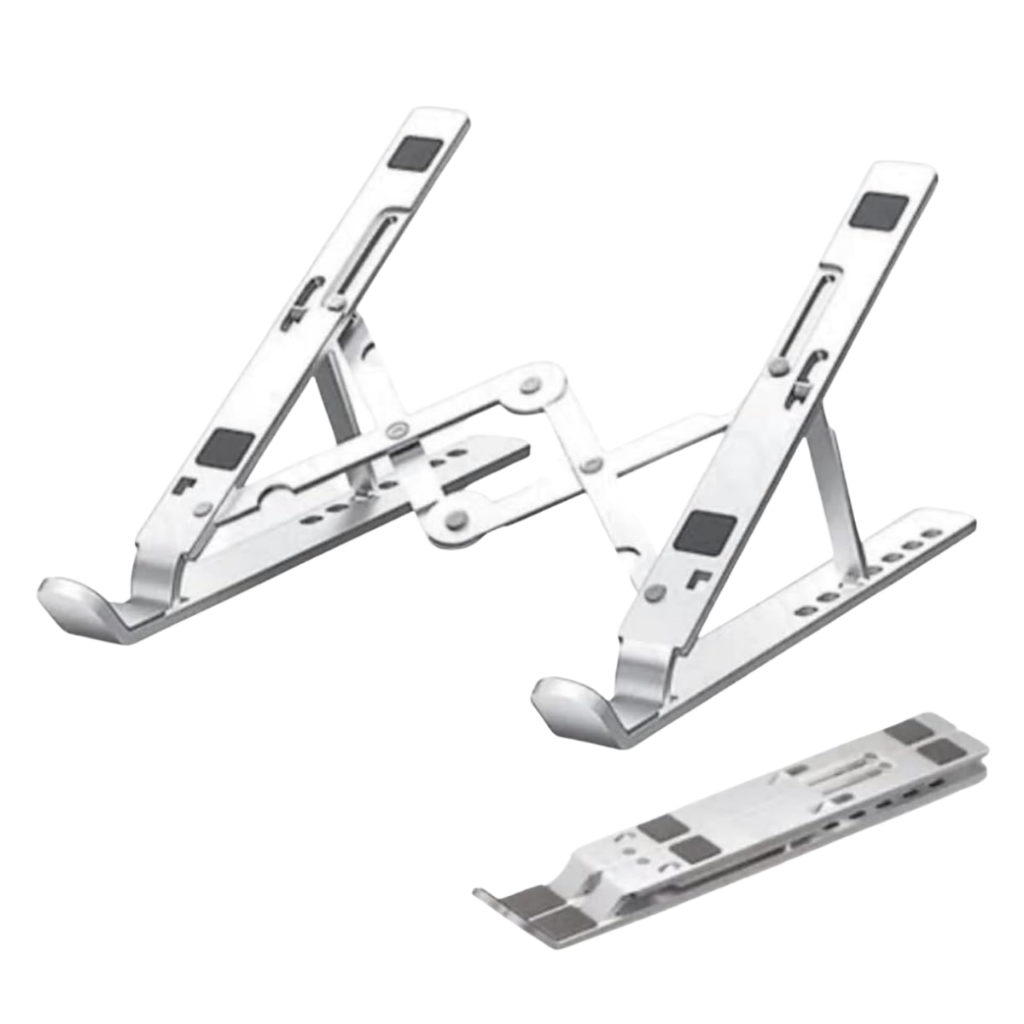 Suporte Para Notebook Alumínio Ajustável Ferro Dobravel