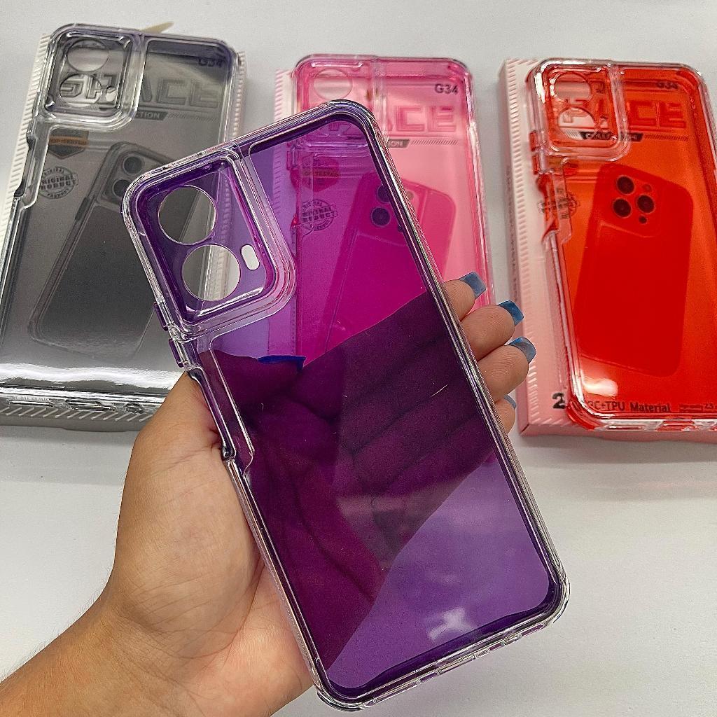 Capa MOTOROLA G05 G06 G15 G86 Capinha SPACE lll acrílico em Oferta na Shopee