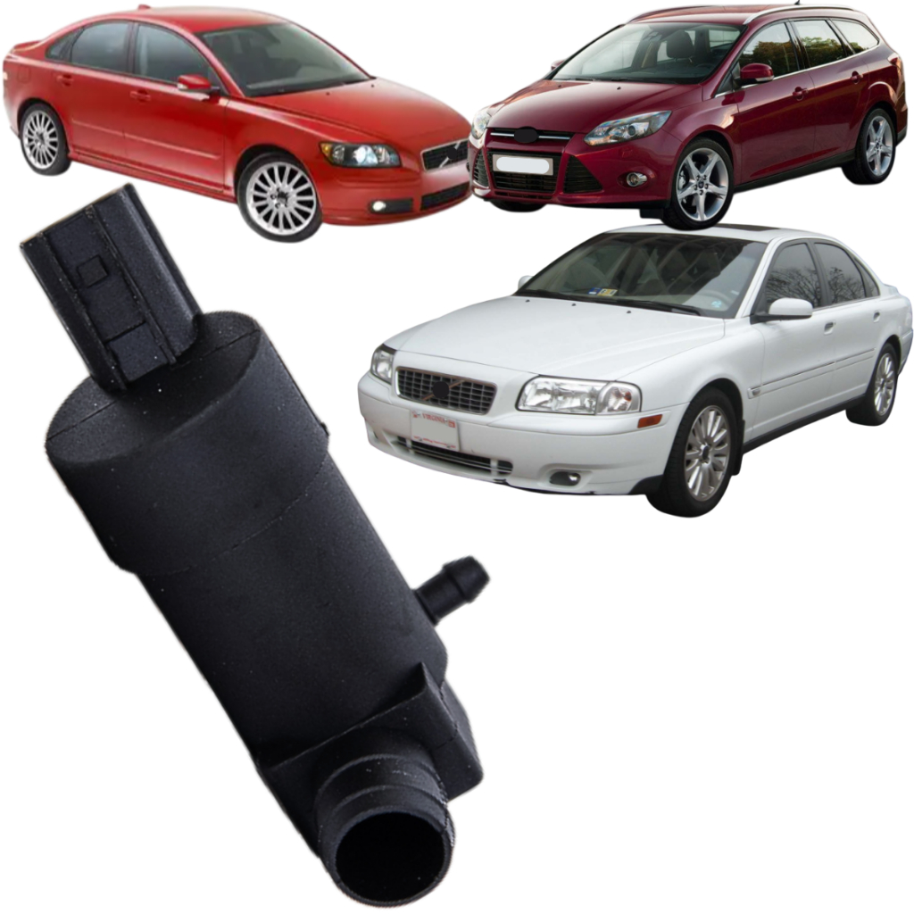 Motor Esguicho Eletrobomba Parabrisa 12v Para Focus S60 S80