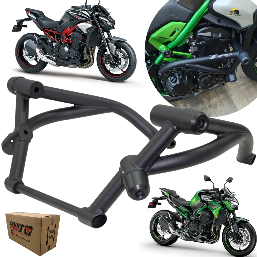 Protetor Stunt Race Z900 slider proteção motor e carenagem kawasaki Z-900 2021 em diante
