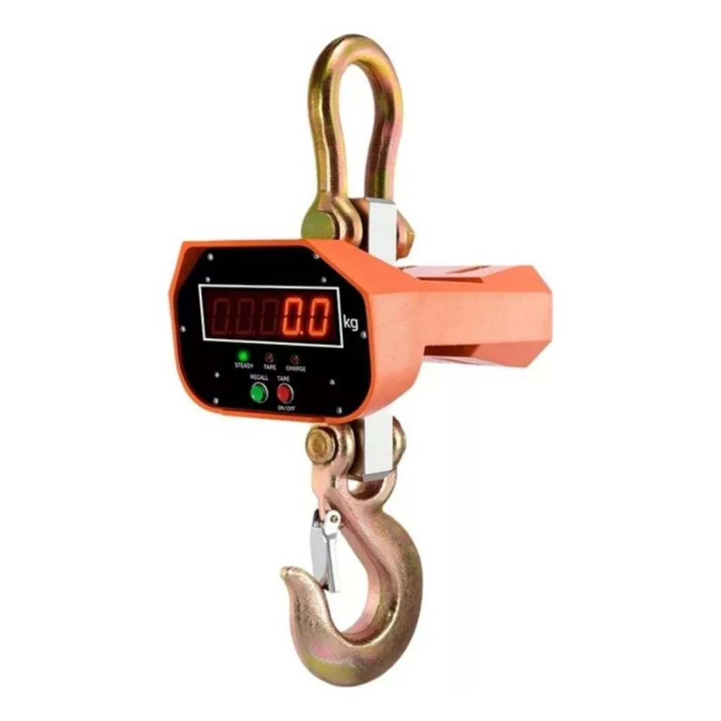 Balança até 3 Toneladas 3000 kg Guindaste Controle Remoto Recarregavel Digital Gancho Mostruario