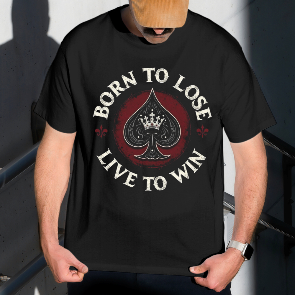 Camiseta Masculina Estampa Cassino e Apostas 100% Algodão Estilo Conforto Diário Do Tamanho P ao GG