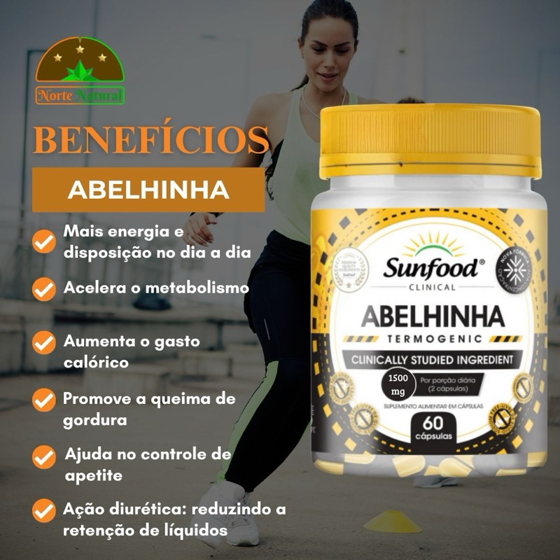 ENERGIA E DISPOSIÇÃO SUPLEMENTO ABELHINHA 1500MG 60 CÁPSULAS