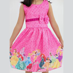 Vestido Infantil Princesas