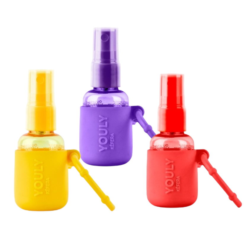 Kit 3 Body Splash Youly by Kéfera 30ml –  Power Bag, Intense Bag e Move Bag