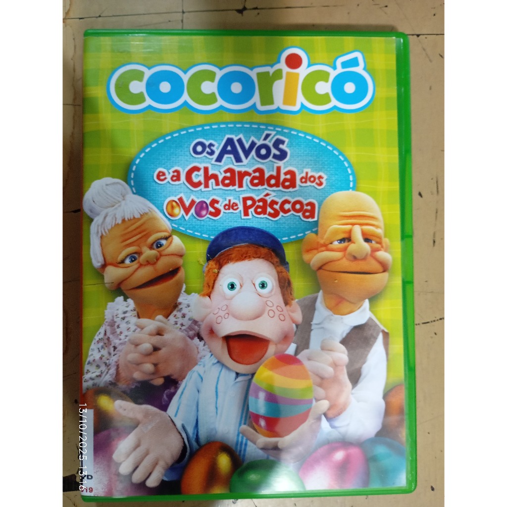 DVD Cocoricó Os Avós dos Ovos de Páscoa