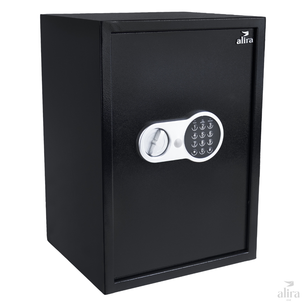 Cofre Digital Eletrônico Grande 50cm Senha E Chave Alira Home MR-BX-010