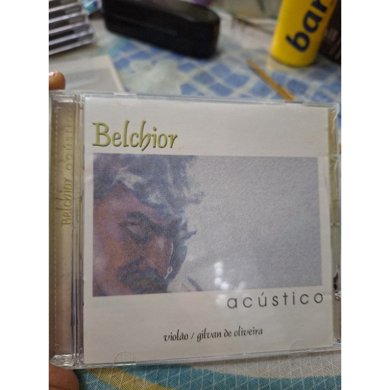BELCHIOR ACÚSTICO VIOLÃO/GILVAN DE OLIVEIRA CD NOVO SEM USO DESLACRADO