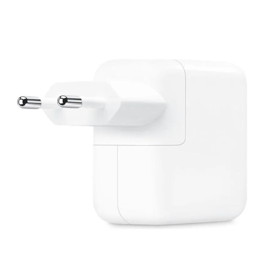 Carregador 35w Dual Usb-c P/ Iphone Original Apple Watch Mac Branco em Oferta na Shopee