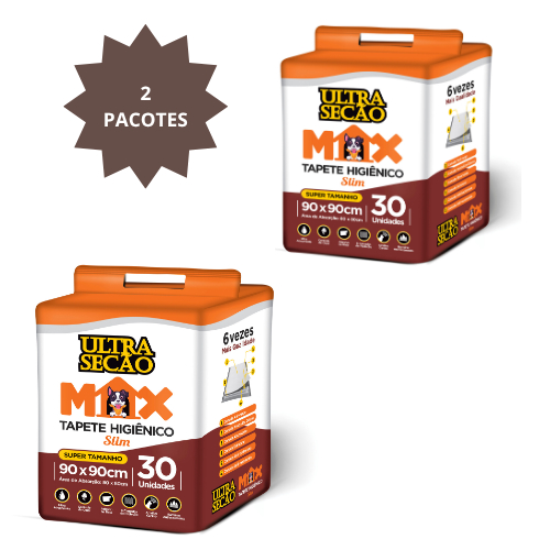 Tapete Higiênico Ultra Secão Max 90x90 Great Pets com 30UND entrega rápida