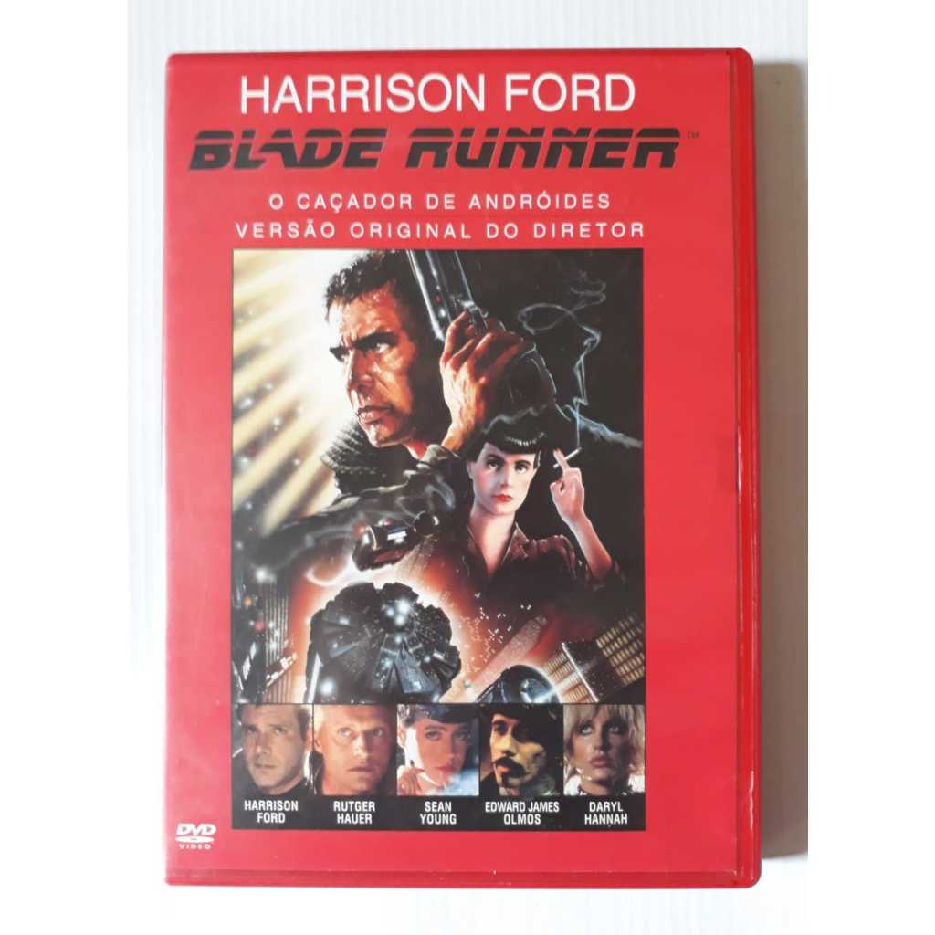 Dvd Blade Runner O Caçador de Andróides (1982) - Versão Original do Diretor - Harrison Ford - Original Usado