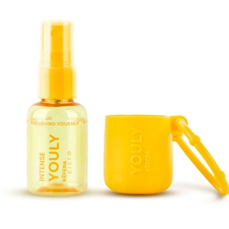 Charm Bag Body Splash Intense Youly by Kéfera 30ml – Ciclo (Amarelo)