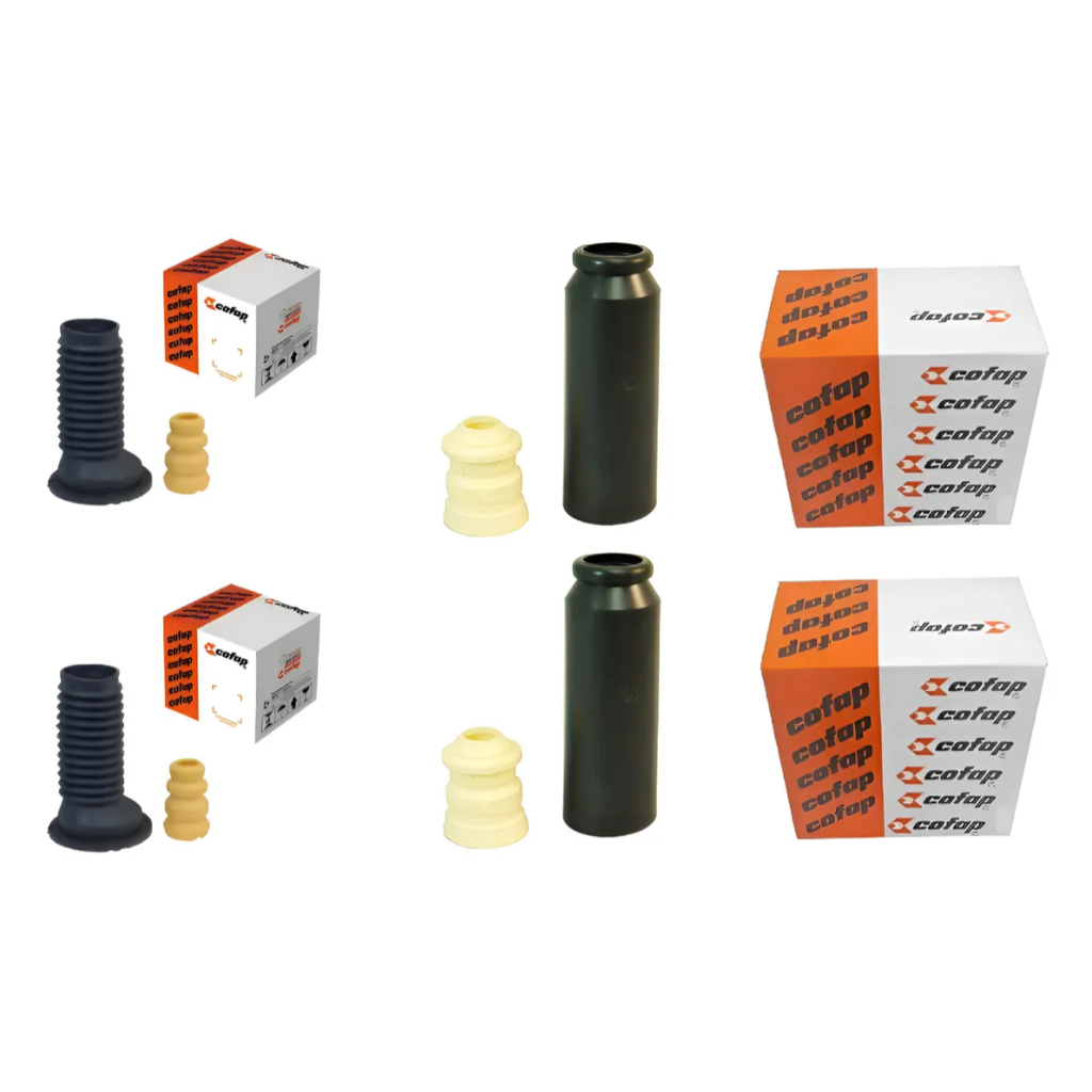 Kit Batente Coifa Dianteira + Traseira Corolla 2009 A 2014