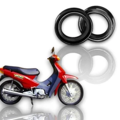 Retentor De Bengala Honda Biz 100 1998 Até 2005 Par