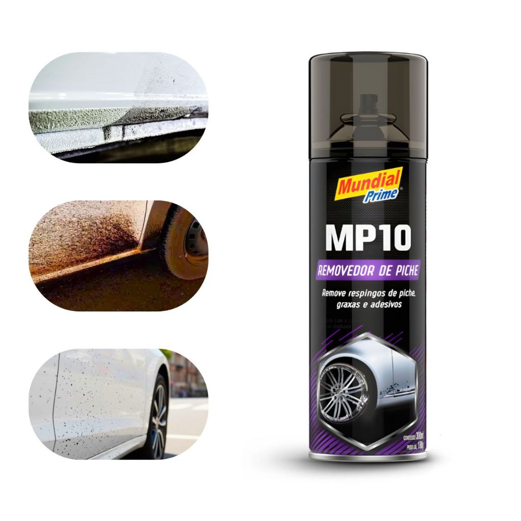 Removedor Spray Piche Graxa Cola Adesivo 300ml Mundial Prime em Oferta na Shopee