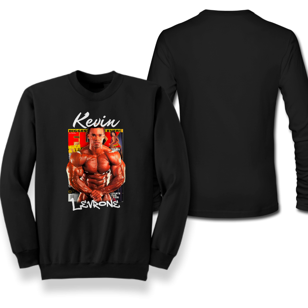Moletom Gola Redonda Kevin Levrone Capa Revista Fisiculturismo Bodybuilding