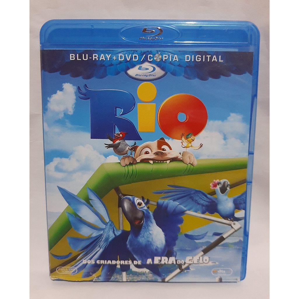 Blu Ray + Dvd Rio / Copia Digital / Bluray Original / Dvd Original