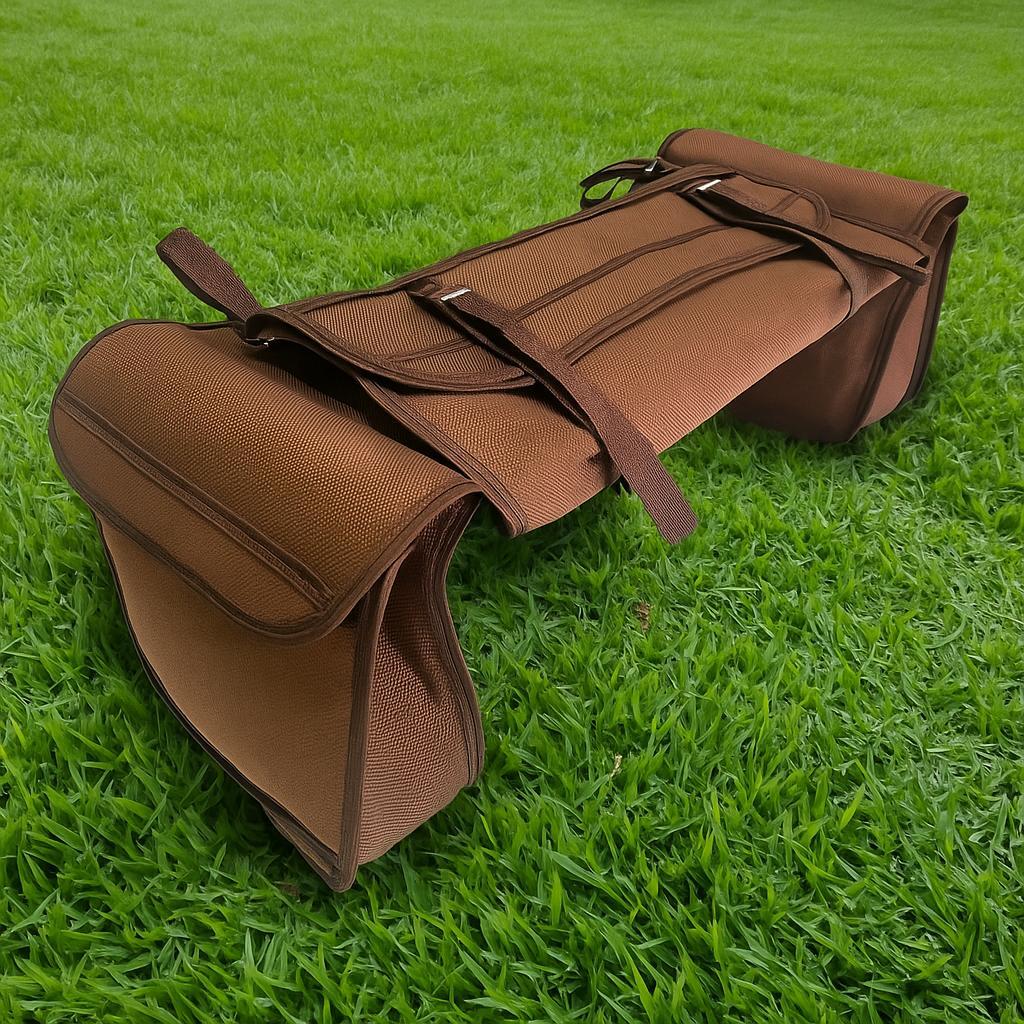 Alforge De Lona Com Porta Capa Para Selas Arreios
