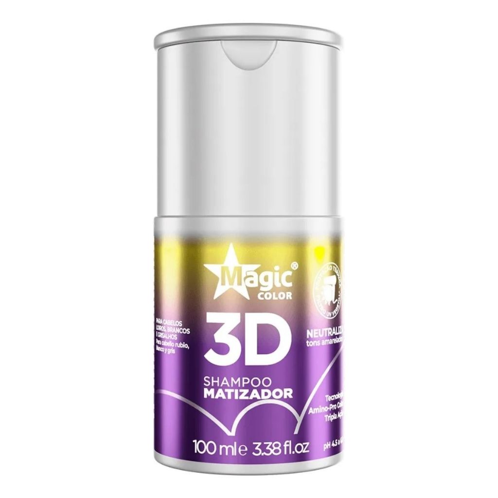 Shampoo Matizador 3d Magic Color 100ml Original!
