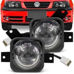 Farol Milha Gol Parati Saveiro G3 2000 2001 2002 20003 2004 2005 Orgus Lente Vidro Projetor