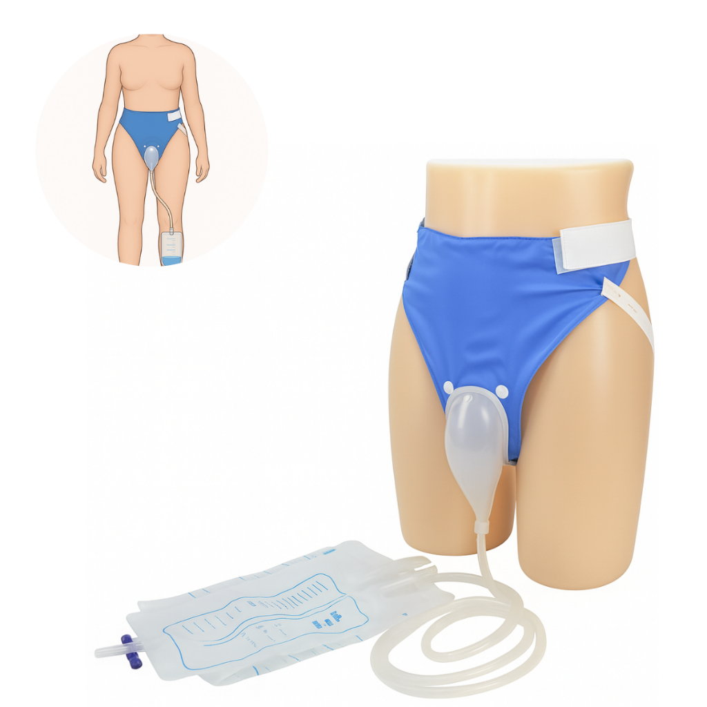 Coletor De Urina Portátil Silicone Vestível Cateter De Xixi em Oferta na Shopee