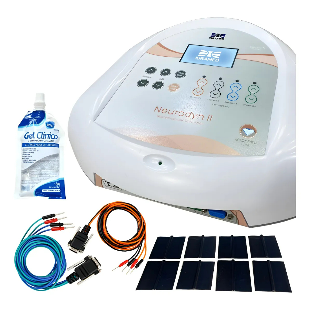 Neurodyn II TENS, FES e Corrente Russa com 04 Canais - Ibramed