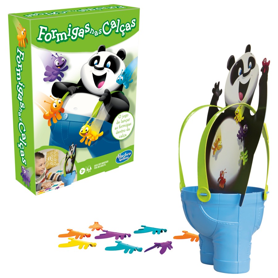 Jogo Infantil Formiga Nas Calças - Hasbro F3101 em Oferta na Shopee