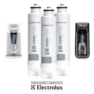 1, 2 ou 3 Unid Refil HidroFiltros filtro compatível purificador Electrolux Pc01x Pe15b Pe15x Pe15p