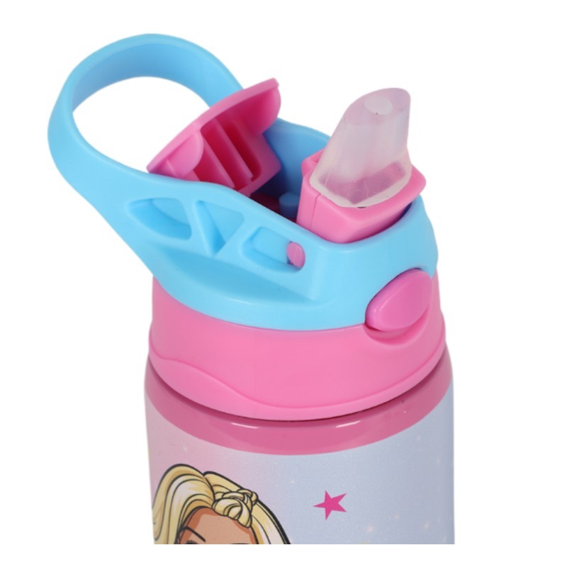 Detalhes do Garrafa de Água em Aço Barbie - Luxcel
