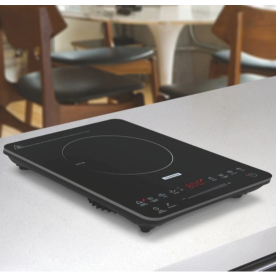 Detalhes do Cooktop Indução Tramontina EI30 Slim Touch Portátil Vitrocerâmica