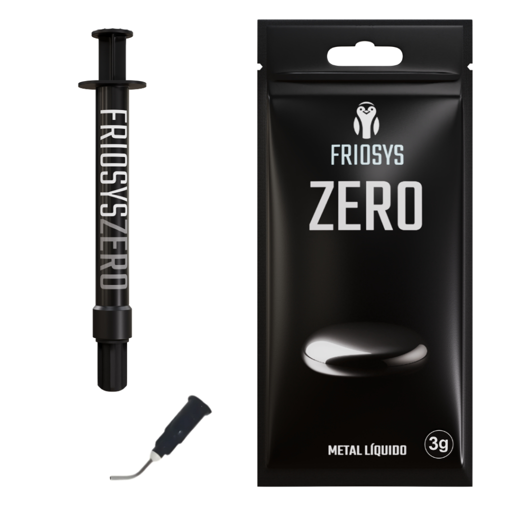 Metal Líquido Friosys Zero 3g Para Dissipação de Calor CPU GPU Consoles