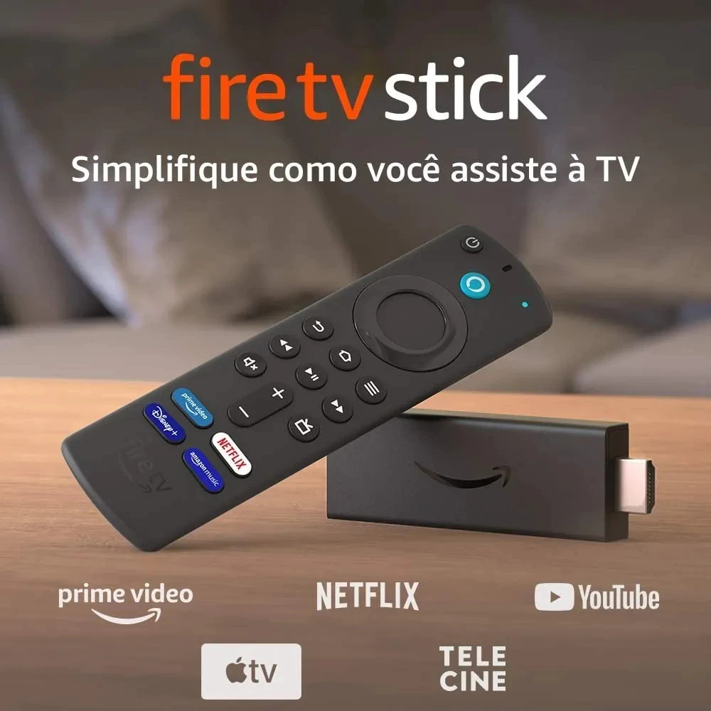 Amazon Fire TV Stick HD com Controle Remoto Por Voz com Alexa — imagem 2 de 2