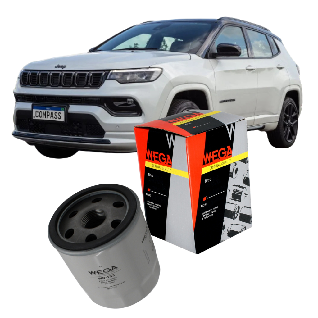Filtro Óleo Escalade, Camaro, Captiva Compass Cruze Equinox Freemont Hummer H3 Journey Toro Tracker Vitara (REF. WO-133)