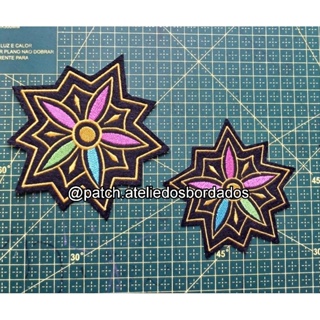 Patch bordado termocolante guerreiras do k pop mandala Rumi em Oferta na Shopee