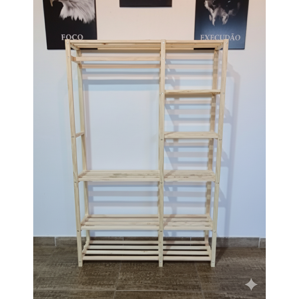 Armário Pinus Aberto: Onde Comprar | BuscaProdutos