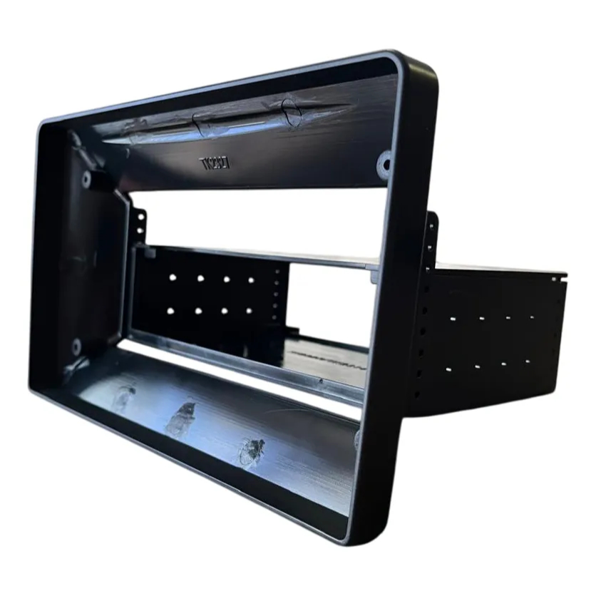 Moldura Adaptadora 1 Din Para 9 Polegadas Universal Preto em Oferta na Shopee