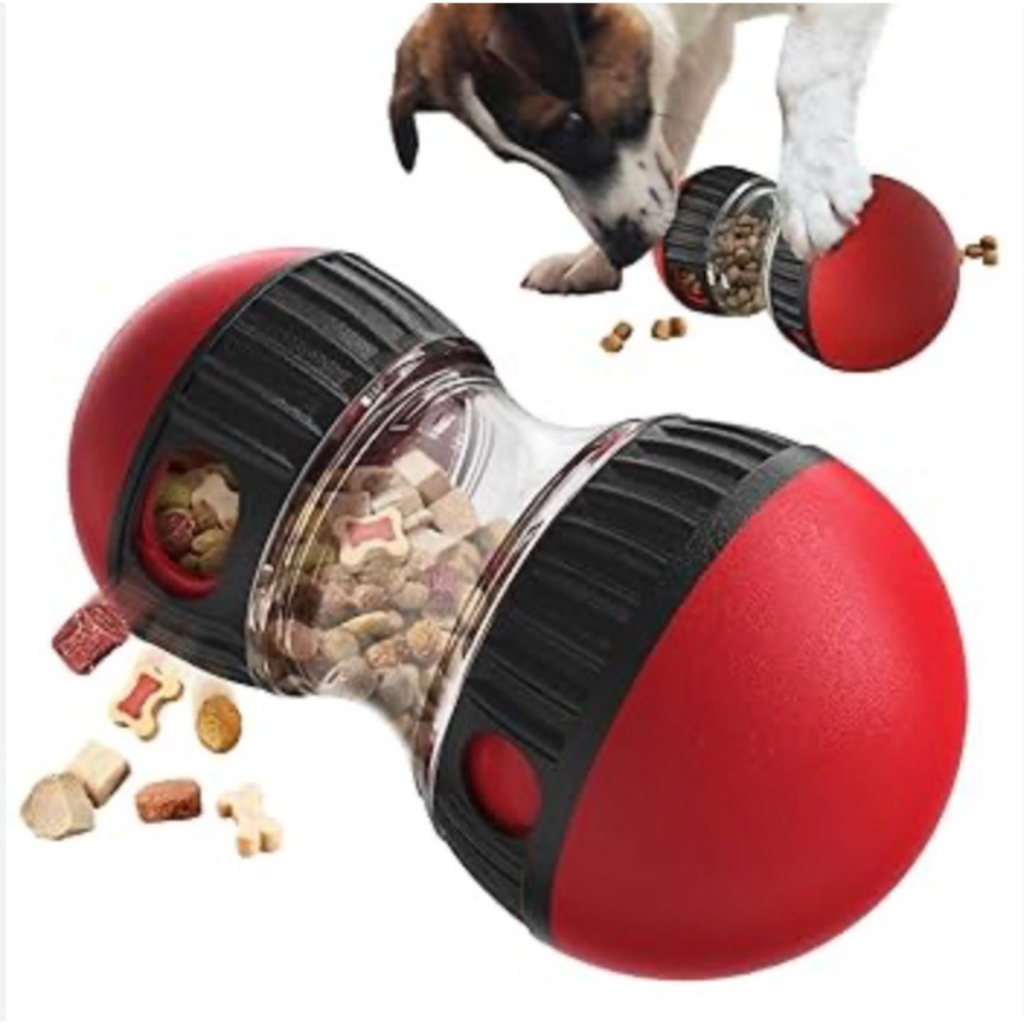 Brinquedo Pet Interativo Dispensador Petiscos E Rações Bola Com Vazamento Alimentação