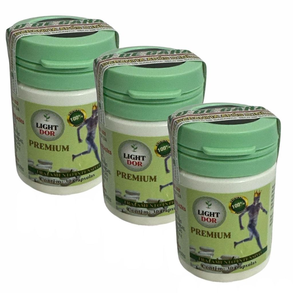 Suplemento Alimentar Light Dor Original | 3 Potes