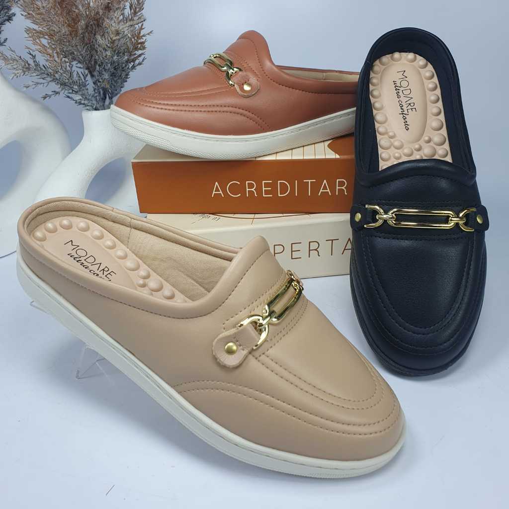 Mule Feminino Modare Ultraconforto 7363135 Elegância Conforto e Praticidade em um Único Calçado em Oferta na Shopee