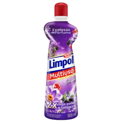 Limpador Multiuso Limpol Lavanda 500ml em Oferta na Shopee