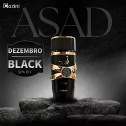 Perfume Árabe Masculino Asad Bourbon Eau De Parfum 100ML.