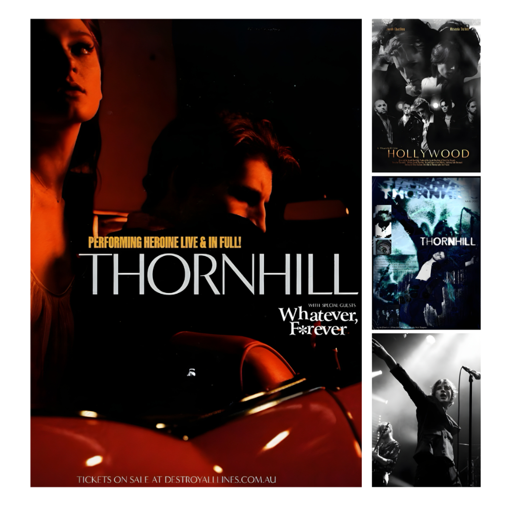 Pôster Banda Thornhill – Heavy Metal | Tamanho A4 (21x29 cm) | Pôster A4 para Metaleiros