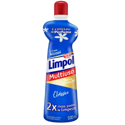Limpador Multiuso Limpol Clássico 500ml — imagem 2 de 2