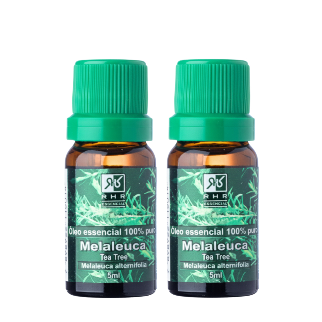 Kit 2 Óleos de Melaleuca RHR - 100% puro 5ml