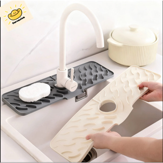 Tapete De Pia Escorredor Protetor De Torneira Drenagem Para Cozinha Esponja Detergente Anti Respingo Curvaviva em Oferta na Shopee