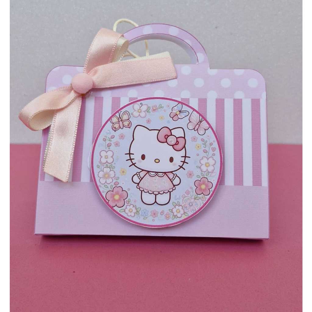 Caixa Porta Kit Kat- Caixa Porta Kit Kat Festa infantil Hello Kitty- Lembrancinha  Aniversário- Papelaria Personalizada