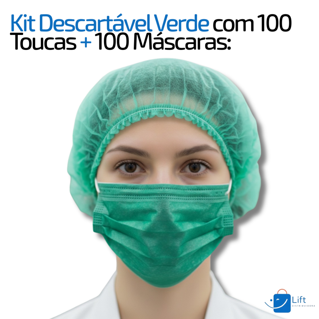 Máscara Descartável Verde: Onde Comprar | BuscaProdutos