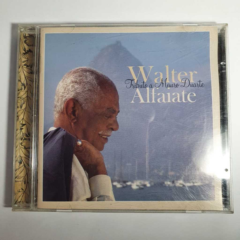 CD Walter Alfaiate – Tributo a Mauro Duarte – Samba / MPB – Original – Raro – Colecionador